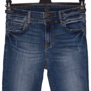 KUT from the Kloth High Rise Toothpick Skinny Jeans size 12